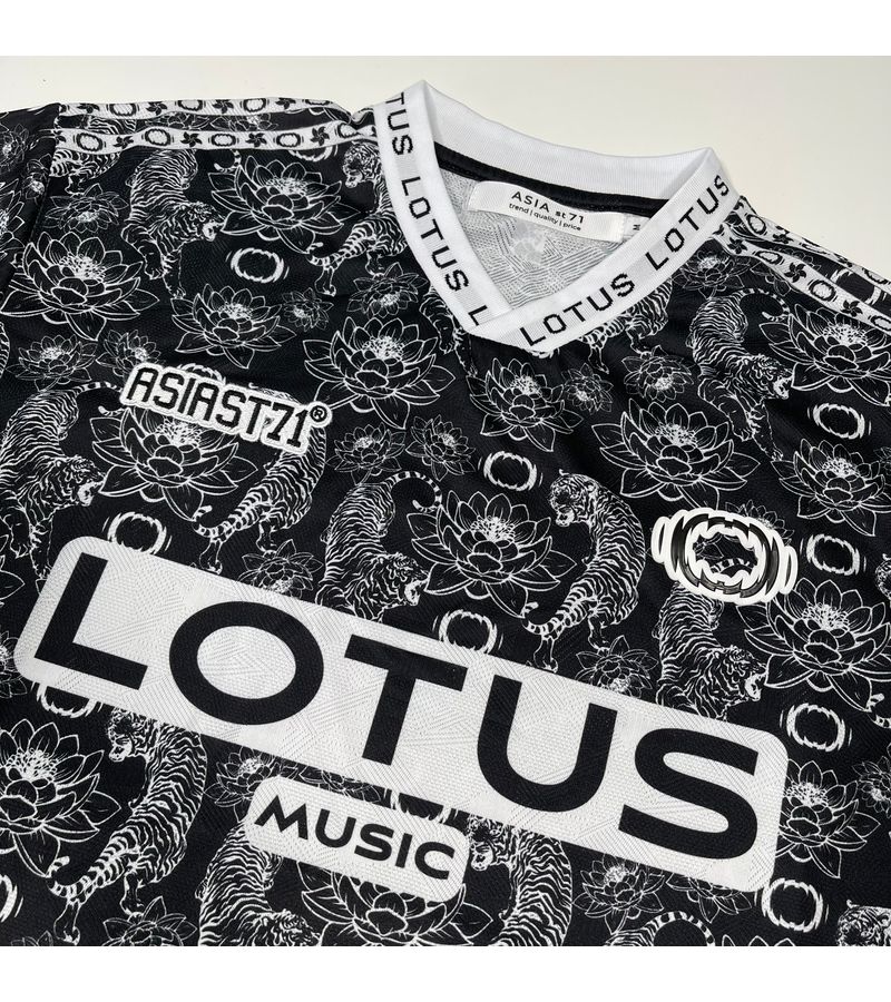 Лонгслив FC LOTUS MUSIC черный